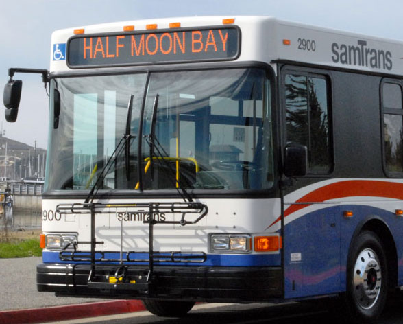 Bus to Half Moon Bay